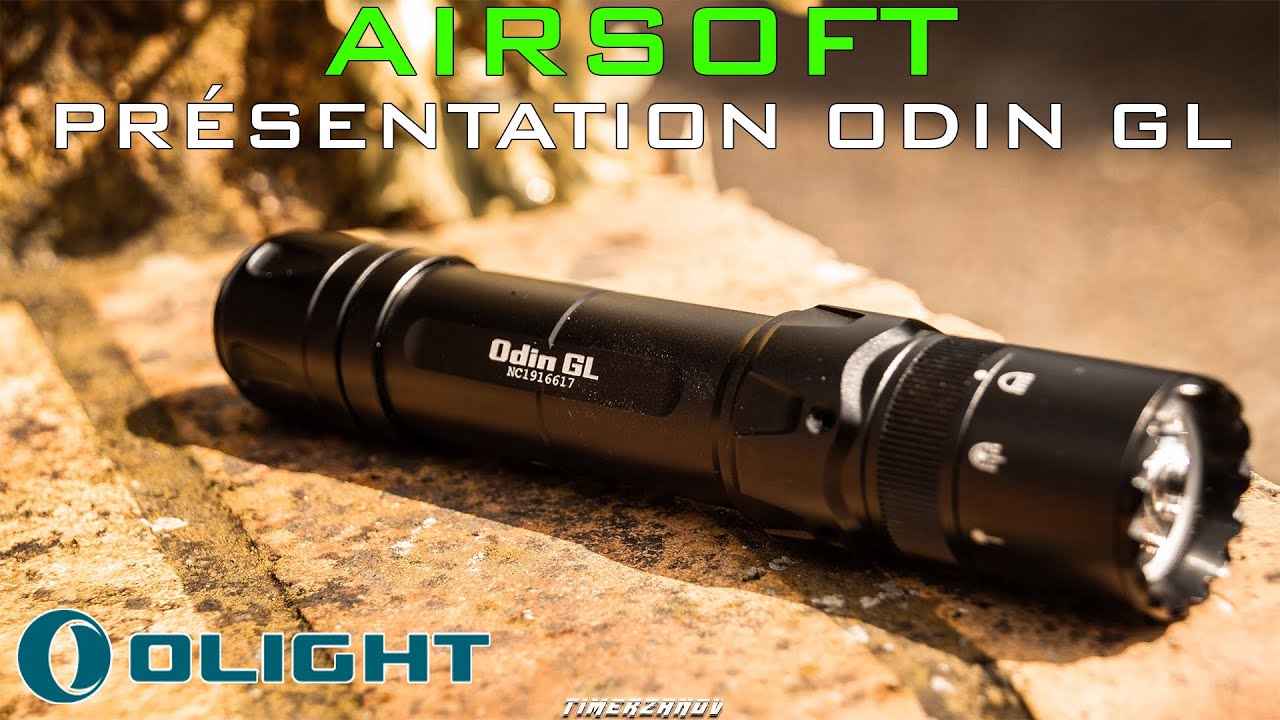 AIRSOFT - Olight Odin GL - Déballage et présentation [FR]