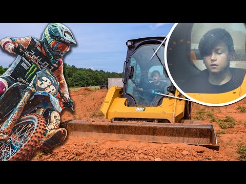12 Year Old Building Motocross Tracks - The Deegans