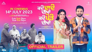 Kade Dade Diyan Kade Pote Dian (2023) Punjabi Movie Trailer Video HD