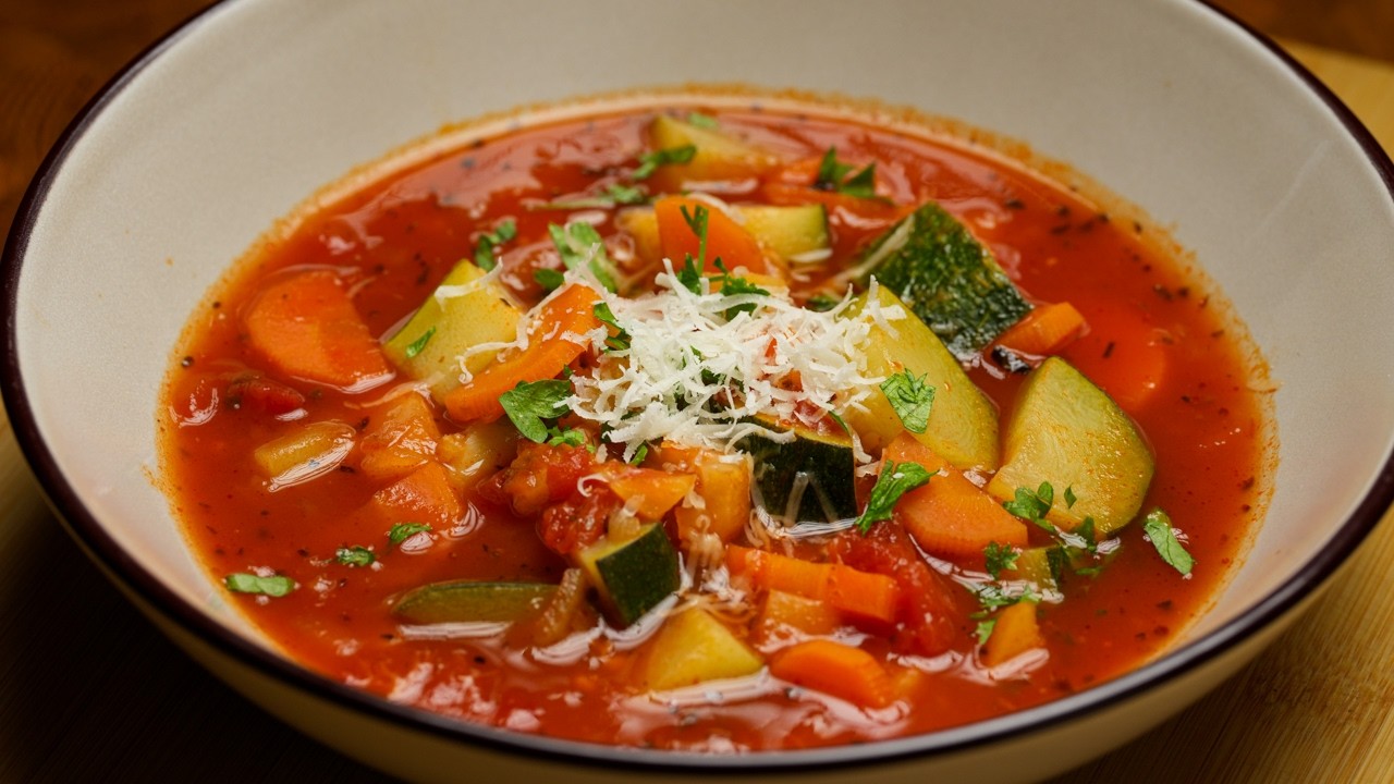 Zucchini and Tomato Soup – You Have to Try This!