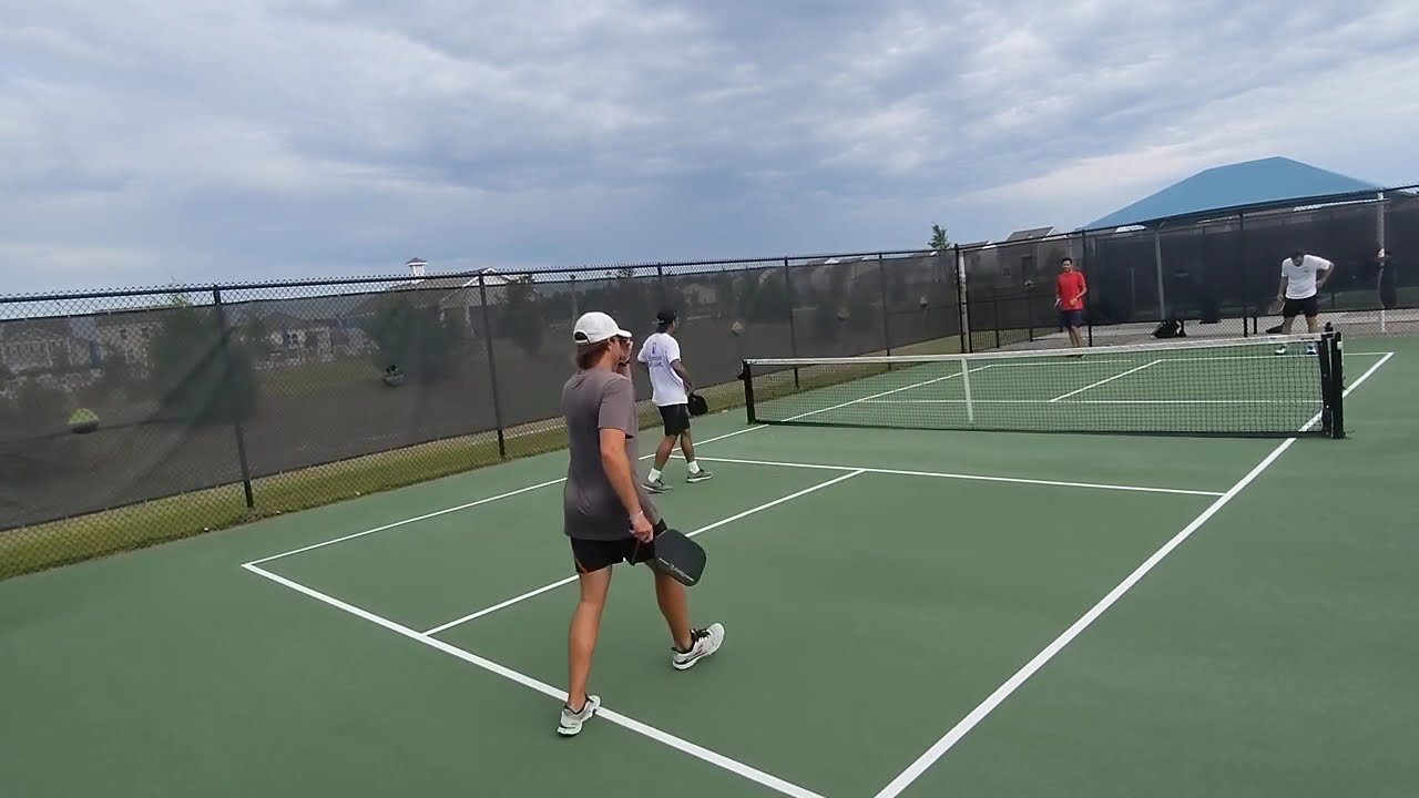 4.5 KID PAINTING LINES WITH HARD DRIVES! 4.0 Pickleball Game at Berkshire in Myrtle Beach, SC