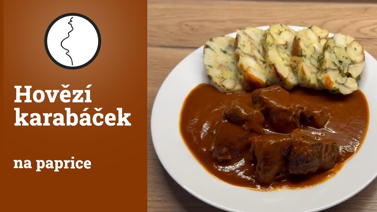 Hovězí karabáček na paprice | Těhotnej kuchař