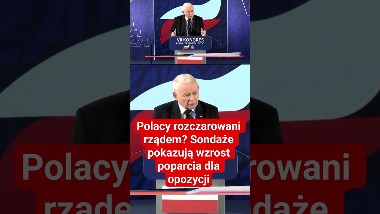 Polacy rozczarowani rządem? Sondaże pokazują wzrost poparcia dla opozycji