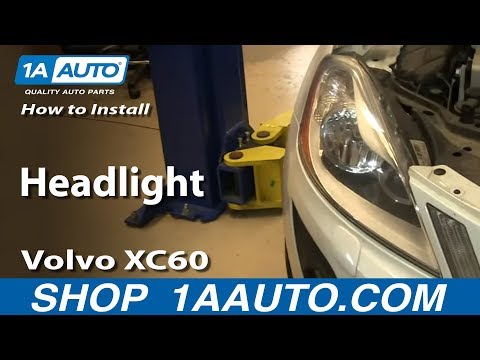 VOLVO XC 60 - Headlight & Bulb Replacement