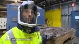 Reportage sur le recyclage des piles en France
