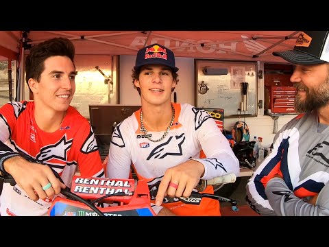 Jett Lawrence & Hunter Lawrence - rare interview