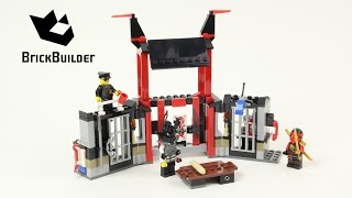 LEGO Ninjago Побег из тюрьмы Криптариум (70591)