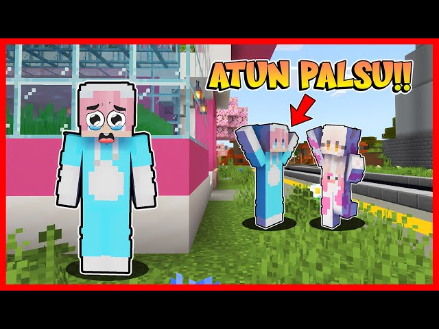 MOMON LEBIH MEMILIH ATUN PALSU DIBANDINGKAN ATUN ASLI !! Feat @sapipurba Minecraft