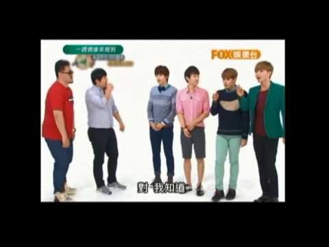04.11.2013 一週偶像來報到 - 利特.銀赫.厲旭.圭賢 (上集) 1/2