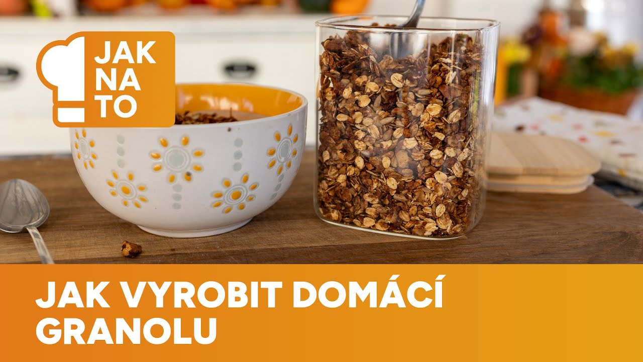S domácí granolou ušetříte a ještě si pochutnáte. Videonávod ukáže, jak je snadná