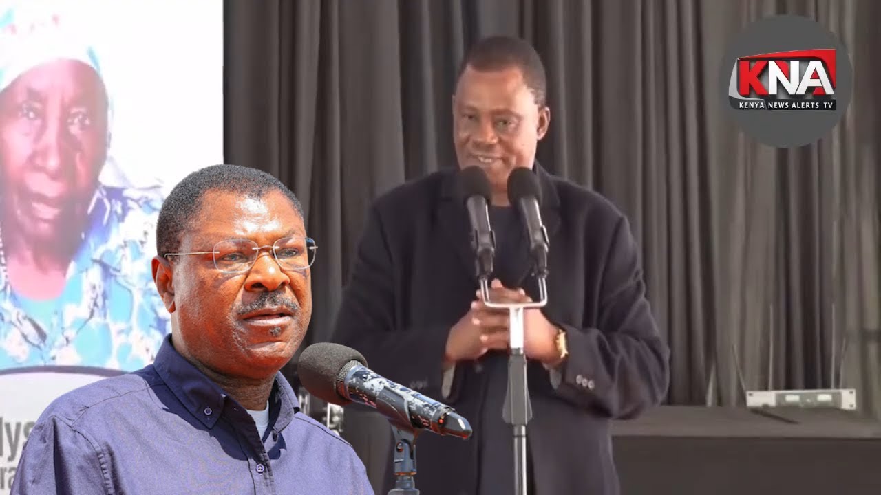 FORMER CS & SPEAKER JUSTIN MUTURI BLASTS SPEAKER MOSES WETANGULA FOR POLITICKING
