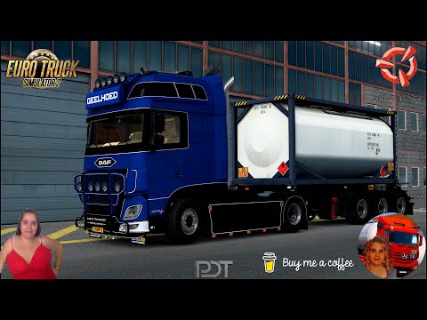 Daf XF106 480 Gebroeders Geelhoed + Trailer v7.0