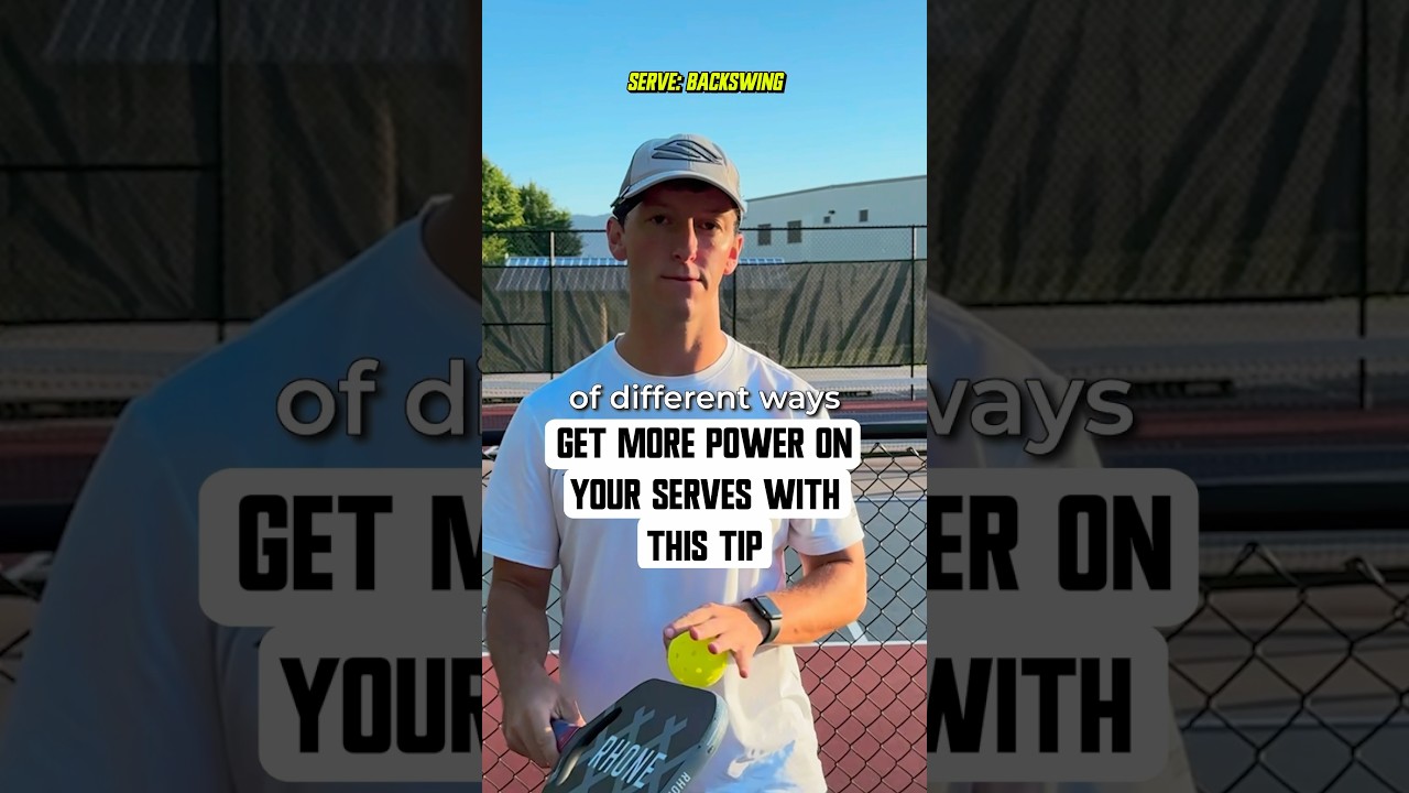 Get More Power On Your Serve