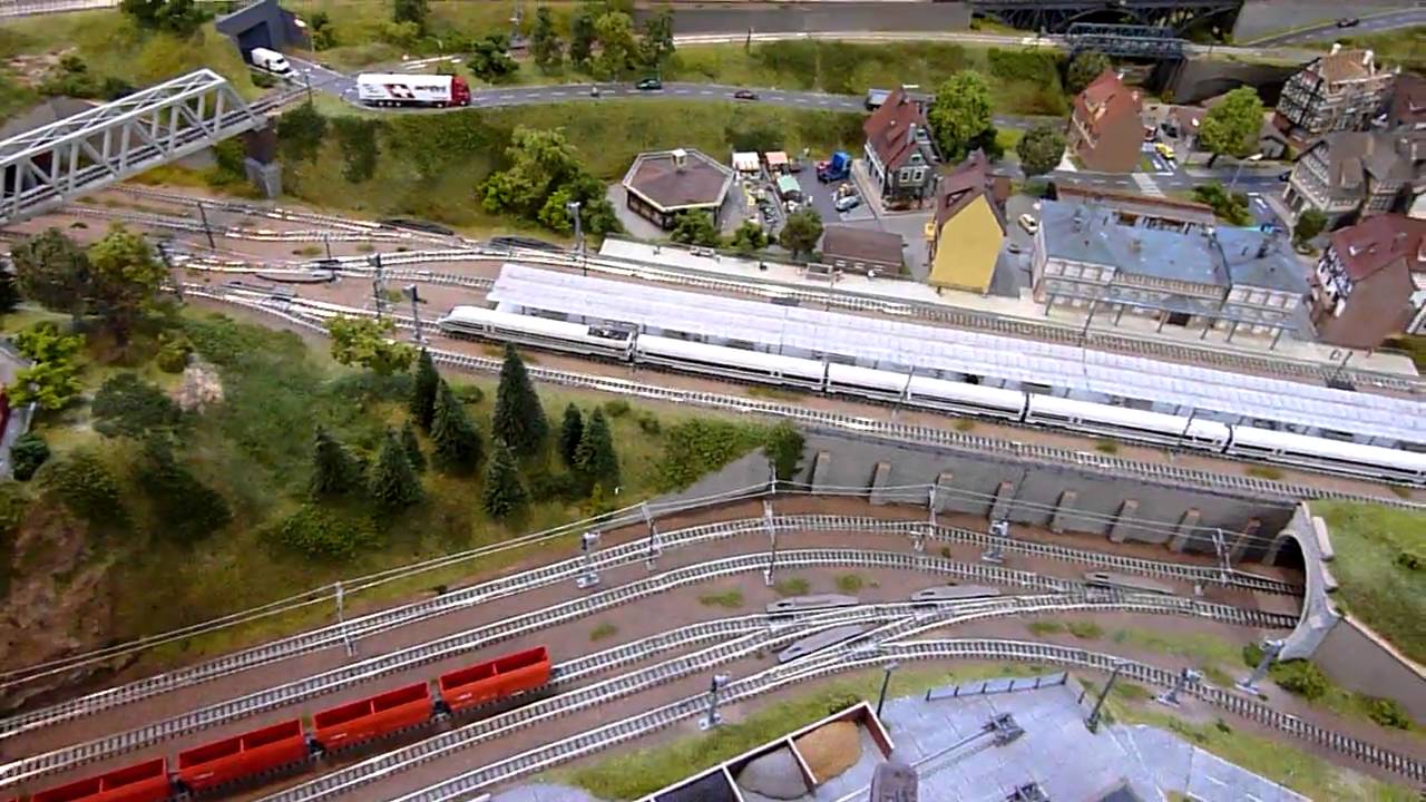 Modellbahn Spur N Messeanlage Fleischmann YouTube