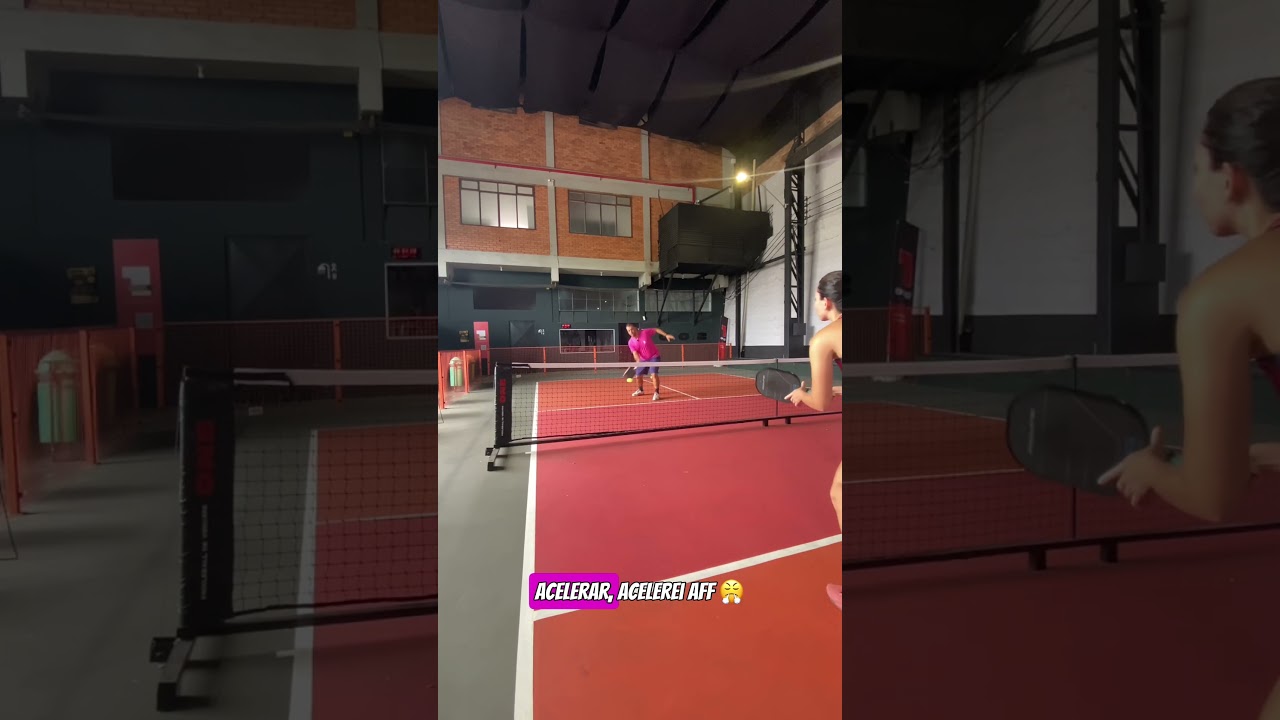 Quando o pensamento fala mais alto durante a partida de Pickleball. #pickleballbh #pickleball