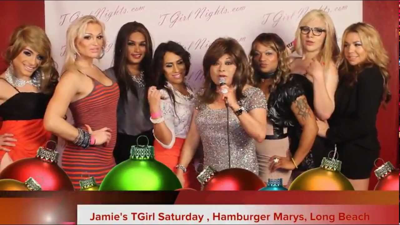 Jamie S Tgirl Christmas Party Dec 1 2012 A Hot Sexy Christmas To You Transsexual Night Club
