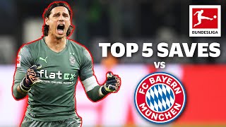 Yann Sommer — Top 5 Saves vs FC Bayern München