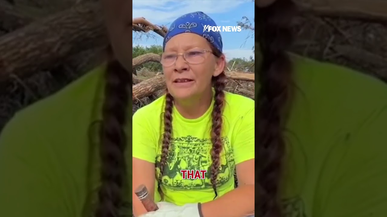 Texas resident breaks down as she describes looking for bodies after flooding #shorts #foxnews #us