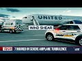Passengers injured when United Airlines flight experiences severe turbulence  - 01:54 min - News - Video