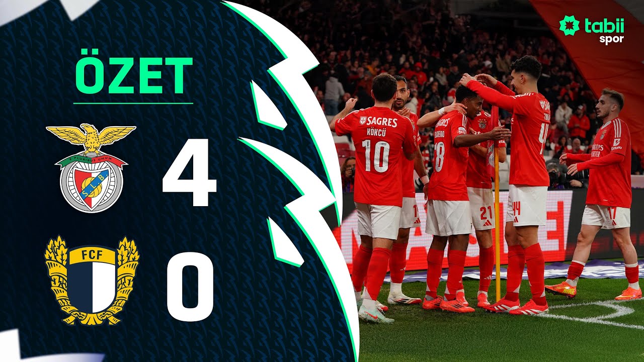 Kerem'den asist Orkun'dan gol | Portekiz Ligi | Benfica - Famalicao (Özet)