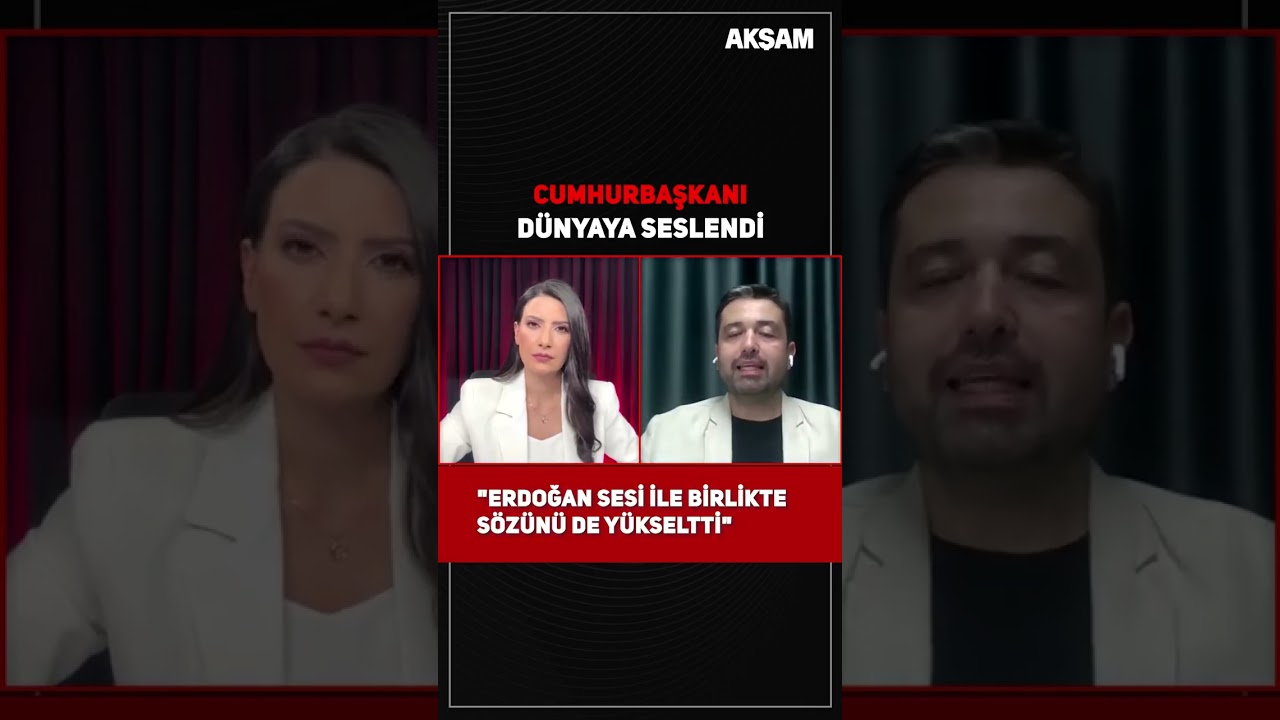 BAŞKAN ERDOĞAN SESİ İLE BİRLİKTE SÖZÜNÜDE YÜKSELTTİ AKŞAM TV CANLI YAYININDA GÜNDEMİ DEĞERLENDİRDİM