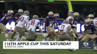 116th Apple Cup this Saturday