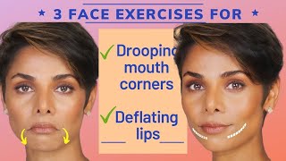 WHAT IS AGING YOUR LIPS? 3 anti-aging face exercises to lift downturned lips/Blush with me face yoga