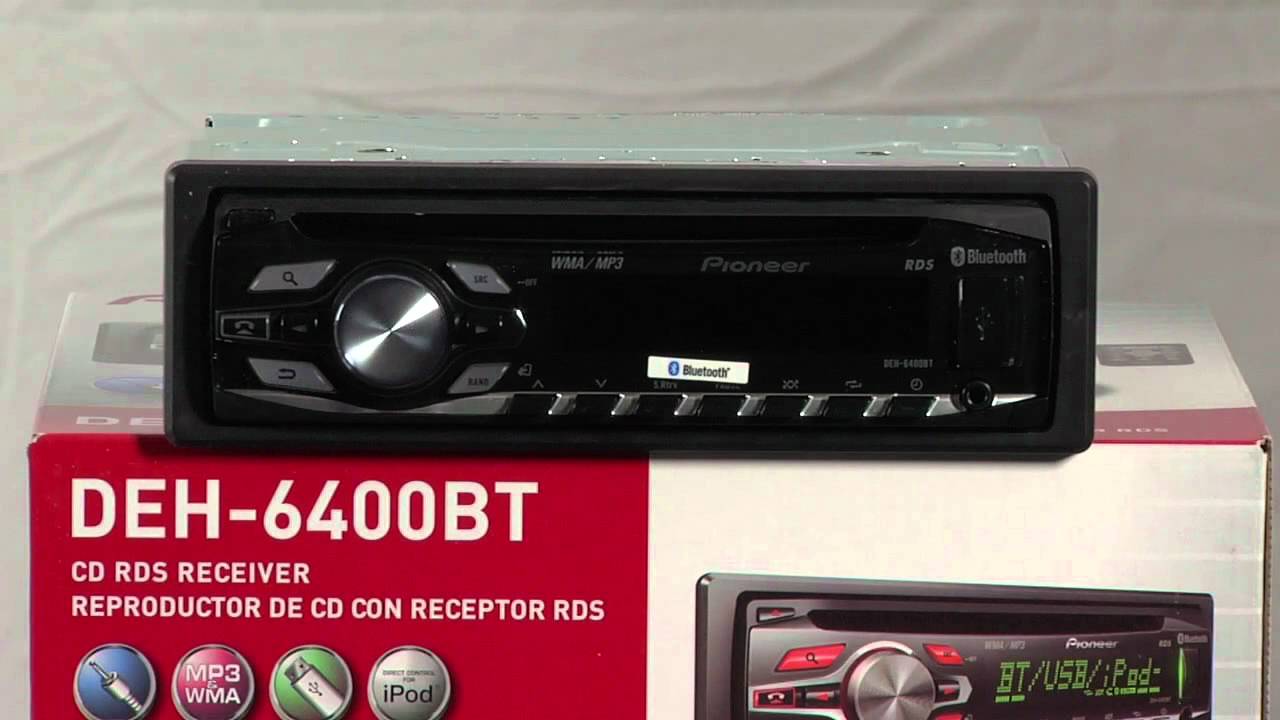 What's in the Box- DEH-6400BT In-dash CD Receiver - YouTube pioneer deh 6400bt wiring diagram 