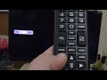 LG 24LF452B-PU TV Opening Service menu. Advanced menu