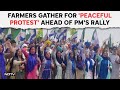 Farmers Protest | Gurdaspur: Farmers Gather For Peaceful Protest Ahead Of Prime Ministers Rally