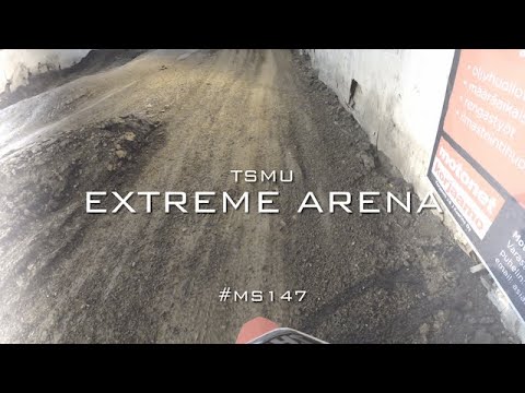 Underground indoor MX track in Finland
