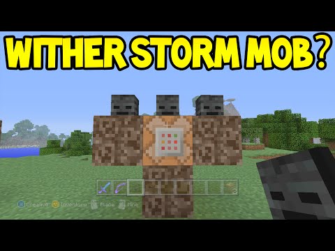 Minecraft Unlikley Features - The WITHER STORM MOB! - Xem 