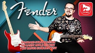 FENDER STANDARD STRATOCASTER - классический мексиканский стратокастер