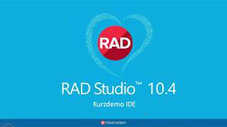 RAD Studio 10.4 Sydney Fokus Webinar: Kurzdemo IDE