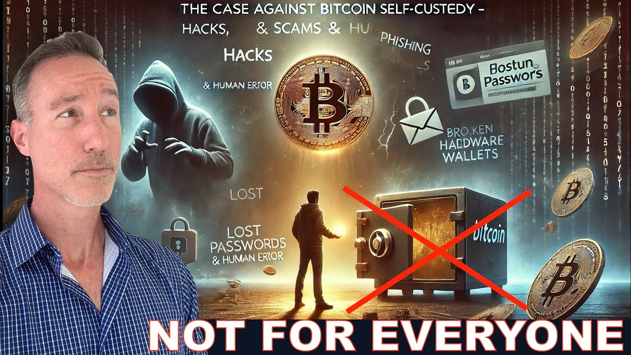 The Case AGAINST Bitcoin Self-Custody - Human Error, Hacks & Scams w/GemGem Crypto