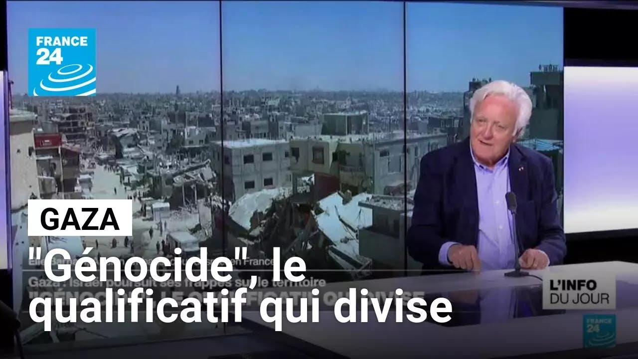 Gaza : "génocide", le qualificatif qui divise • FRANCE 24