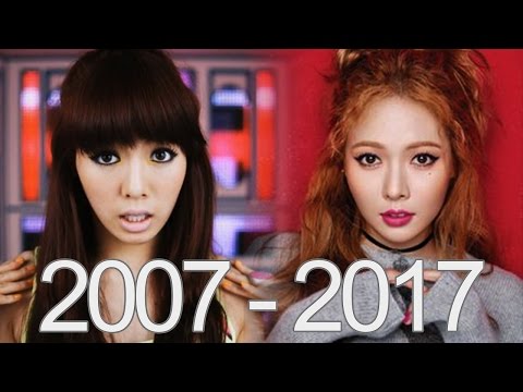 HYUNA Full Evoulution 2007 - 2017 (All Bands)
