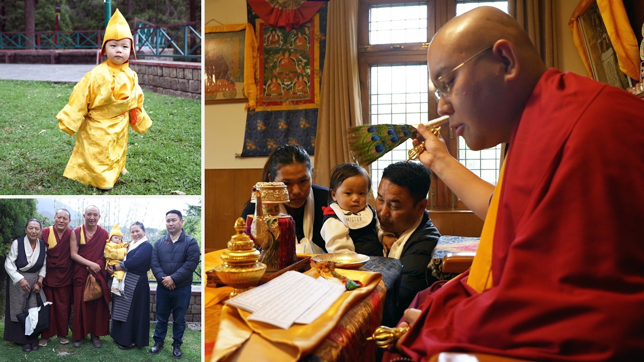 Doboom Tulku Reincarnation recognised; Purification and Robe Offering by Ling Rinpoche