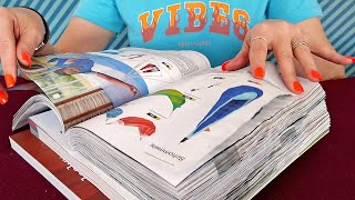 ASMR Making Crinkly Catalogs Come Alive • Page Turning (85 Min.) • No Talking