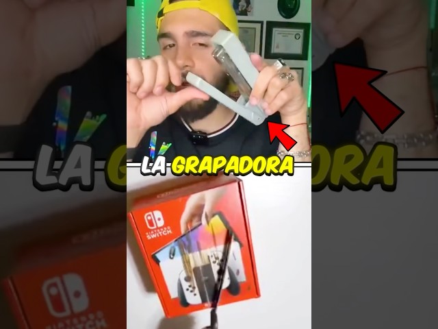 Andan vendiendo la grapadora que rompió 100 Nintendo Switch #shorts #opentracks