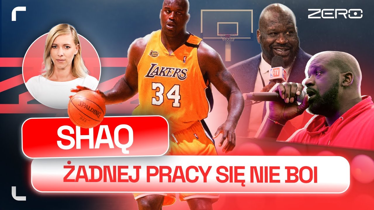 SHAQUILLE O'NEAL - NIE TYLKO KOSZYKÓWKA. KIM JEST LEGENDA SPORTU?