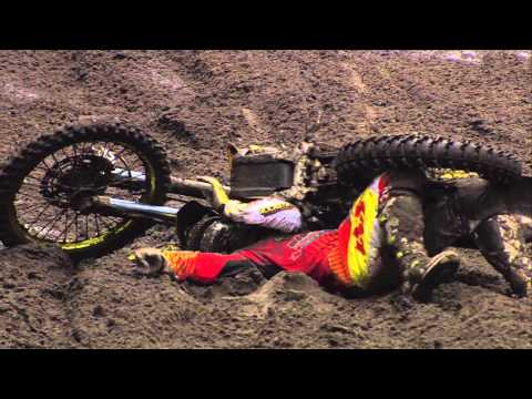 EMX250 Round of Benelux - Jeremy Seewer Crash - Motocross 