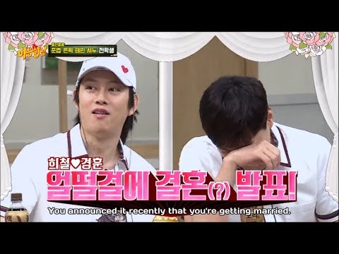 (some of) Kyunghoon and Heechul moments on Knowing Bros 2018