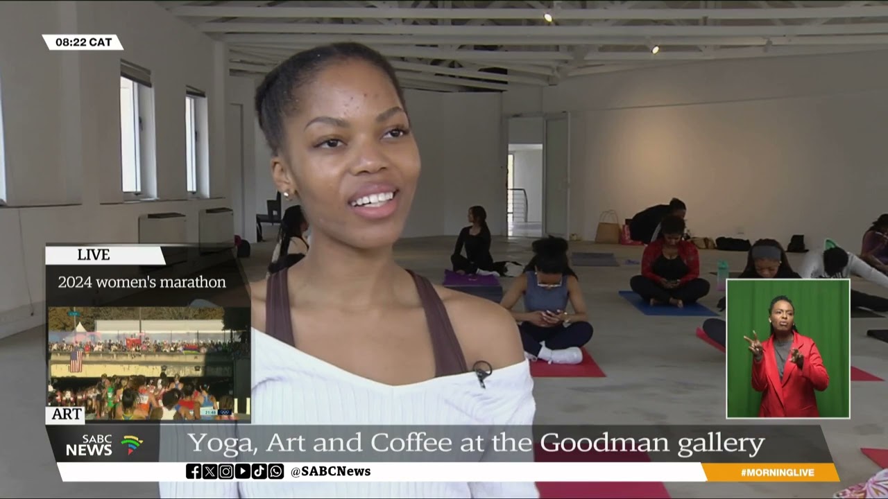 Arts | Yoga, art, coffee are sessions hosted by Thando Grace at the Goodman Gallery