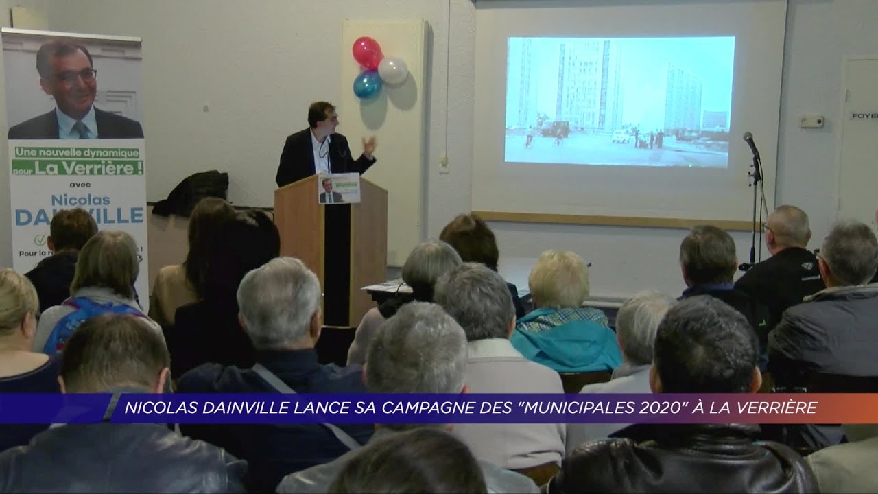 Yvelines | Nicolas Dainville lance sa campagne des « municipales 2020 » à la Verrière