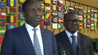 Déclaration de S.E.Mamadou Sangafowa Coulibaly, Ministre de Côte d’Ivoire