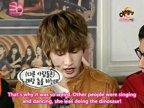 What was Eunhyuk's first impersssion of SNSD(Yuri)?