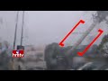 Watch Exclusive Visuals of Big Hoarding Falling on Cars in Hyderabad