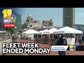 Fleet Week wrapped up in Baltimore on Monday