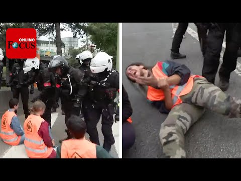 Upload mp3 to YouTube and audio cutter for Pariser Polizei reißt festgeklebte Klima-Aktivisten von der Straße download from Youtube